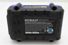 (Lot of 2) Kobalt KB 424-03 Black Blue Extended Run Lithium-Ion 4.0Ah