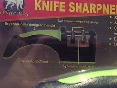 New Knife Hard Carbide Stone Sharpening 2 Stages Handle Household KnifeSharpener