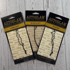 Tyler Candle Company Autoglam Auto Air Fresheners Lot of 3 NEW Assorted Scents