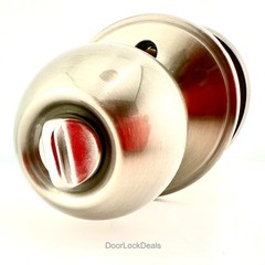 Schlage Corona Satin Nickel 619 J54 Entry J54CNA619 Exterior Keyed Door Lock
