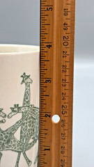 Taylor & Ng Naughty Giraffes 1979 Vintage Coffee Tea Mug Saucy Fun Novelty