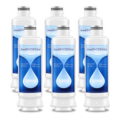 6 pk Refrigerator Water Filter Replacement for Samsung DA97-17376B, HAF-QIN/EXP