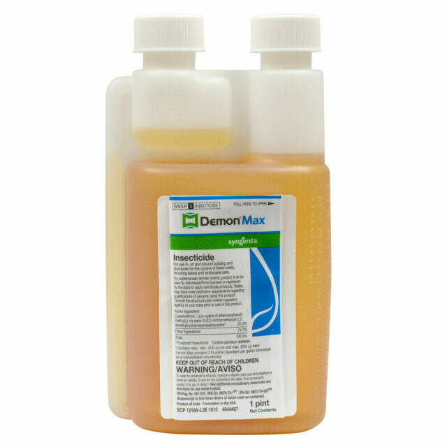 16 Oz Demon Max Pest Insect Control Insecticide 25.3% No shipping to NY CT an VT