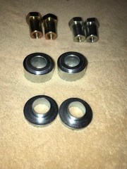 Husqvarna bushings, bolts, nuts and washers. Sorry, Part #s not available