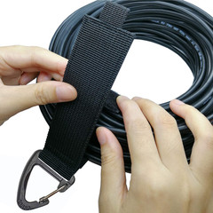 Extension Cord Holder Organizer 4 Pack, Heavy Duty Hose Hanger Straps for Garage