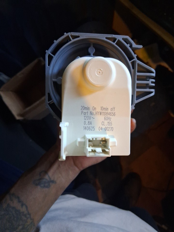 HYW11084656 120Volts 60Hz Dishwasher Circulation Pump And Motor Assembly