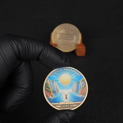 1-12 Months Sobriety Coin – AA Chip Sober Medallion and Prayer in Recovery