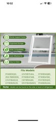 Crisper Drawer Cover Frame Compatible with Frigidaire Refrigerator 240364787