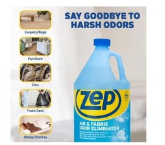 Zep Air & Fabric Odor Eliminator, Refresh Your Home, Office & Business, 128 oz
