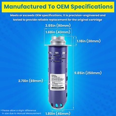 For Zodiac Nature2 Duoclear Fusion Mineral Cartridge W28000 W28001 35000 Gallons