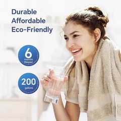 Whirlpool EDR1RXD1 Refrigerator Water Filter 1 | OEM Certified | 3-Pack Genuine
