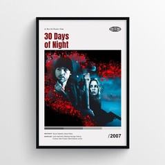 30 Days of Night Movie Poster Print, Wall Art – Unframed