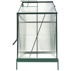 6.3’×4.2’×7′ Heavy Duty Walk-in Polycarbonate Greenhouse Kits for Outdoor Garden