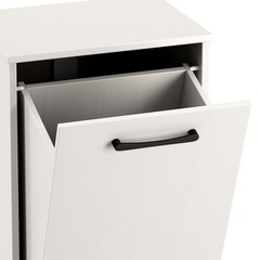 Ardent Tilt-Out Laundry Hamper Cabinet, White