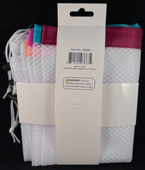 Healthy Days – Mesh Produce Bags – Set of 5 – Each Bag 12″ x 14″ – Food Storage
