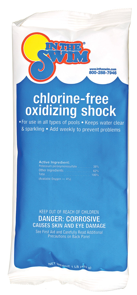 In The Swim Chlorine-Free Pool Shock-Oxidizer – 24 x 1 Pound Bags