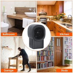 Mini Desktop Fan Heater Personal Small For Home Offices Electric Heater Portable