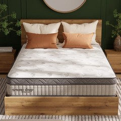 Sayre Sleep Hybrid Mattress 10″ 12″ | Firm & Medium Firm | Memory Foam + Coils