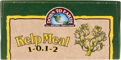 Down to Earth Organic Kelp Meal Fertilizer Mix 1-0.1-2, 0.5 Lb