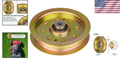 Replacement Idler Pulley 756-04129 for Efficient Lawn Mower Functionality