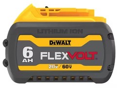 DeWALT DCB606 FlexVolt 6.0Ah Battery – 20V/60V MAX Li-Ion 2025 Model New Package