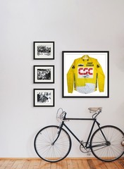 1954 Tour de France, Federico Bahamontes, Vintage Cycling Print, 8 x 10 inches