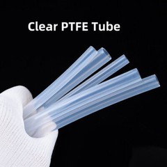 Tubing Pipe 1mm-32mm ID 2mm-36mm OD High Temp Resistance Tube Clear PTFE Tube