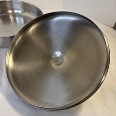 Farberware Stainless Steel Aluminum Clad 10” Frying Sauté Pan Skillet With Lid