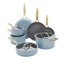 GreenPan Jewel Pro 11 Piece Ceramic Nonstick Cookware Set