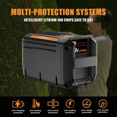 5.0Ah Lithium-ion Battery For Echo 58Volt CBP-58V40 CBP-58V2AH CHT-58V CDST-58V