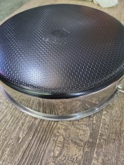 HexClad 7Qt Hybrid Deep Sauté Pan and Chicken Fryer With Lid