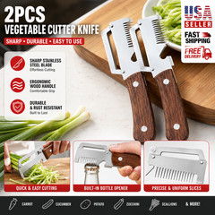 2Pcs Vegetable Peeler 3 in 1 Multi-Functional for Kitchen Stainless Steel Peeler