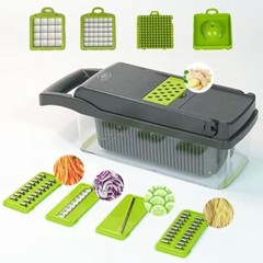 16-In-1 Vegetable Fruit Kitchen Chopper Cutter Food Onion Veggie Dicer Slicer US