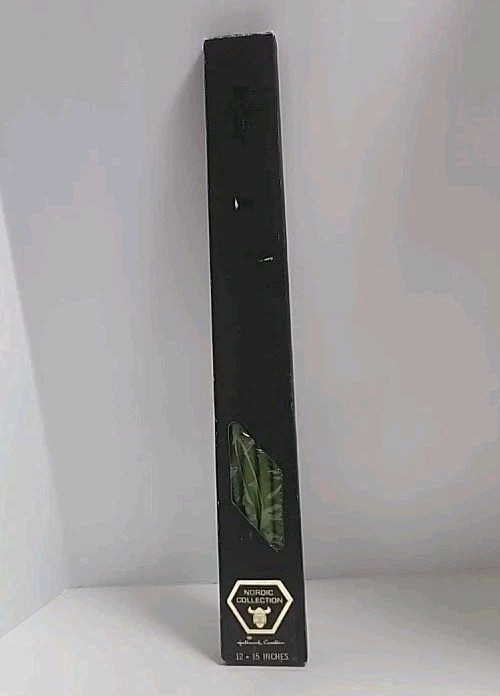 VTG Dipped Danish Candles Hallmark Nordic Olive 10, 15″ In Box Made In Japan