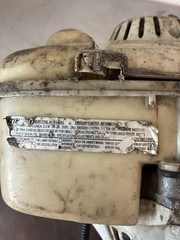 STIHL FS91R String Trimmer Engine And Throttle Assembly. RUNS READ DESCRIPTION