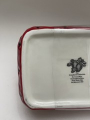 The Strawberry Collection By CornerRuby Butter Dish Hand wash Only