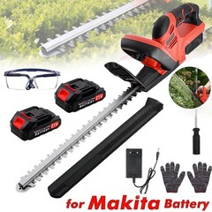22Inch Cordless Hedge Trimmer Cordless Electric Hedge Trimmer w/2* 21V Battery