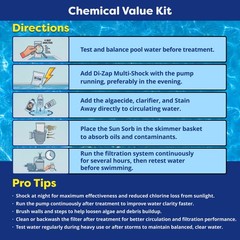In The Swim Pool Chemical Value Kit – Above Ground and In-Ground Swimming Pools