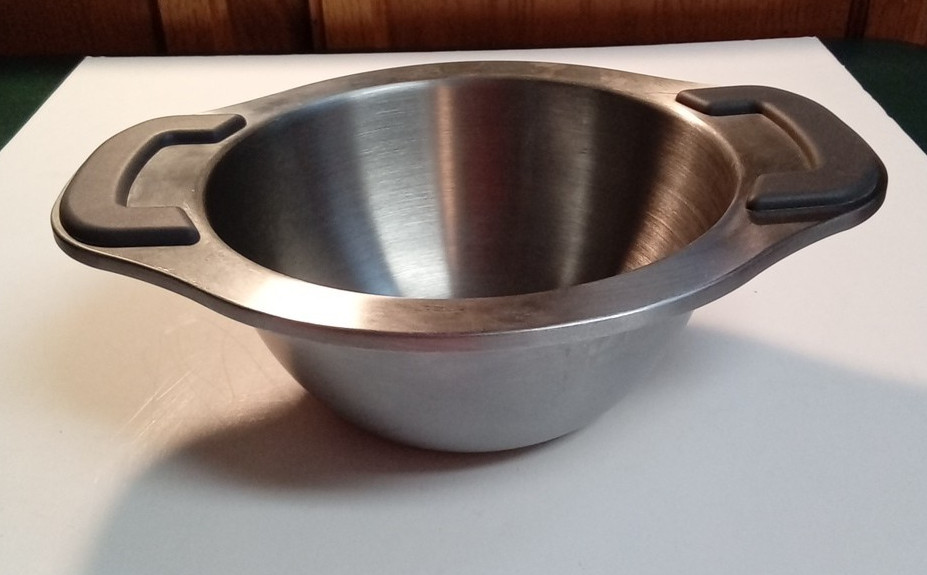 The Pampered Chef Double Boiler Insert 10A Bowl Stainless Steel Retired