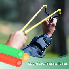 Natural Latex Rubber Tubing, 1/16″ [1.6mm] ID x 1/8″ [3.2mm] OD 20ft Length L…