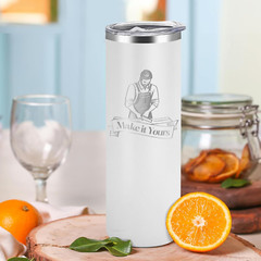 16 Pack 20oz Stainless Steel Tumblers with Lid & Straw – DIY Gift Ready