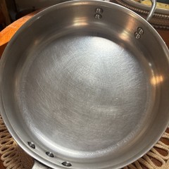 Heavy Duty Aluminum & Stainless Steel 12″ Sauté/Frying Pan