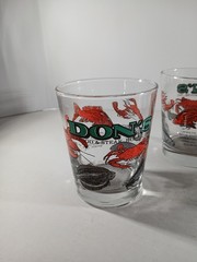Lot of 3 Don’s Seafood & Steakhouse Restaurant Rocks Low Ball Drinking Glasses