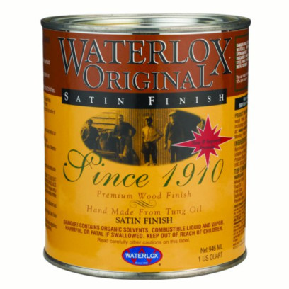 Waterlox Original Clear Satin Finish, 1 Quart