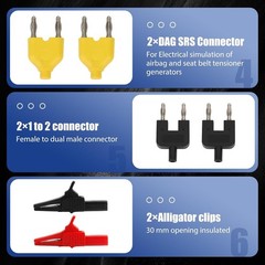 110 Pcs Automotive Circuit Test Lead Kit, Multimeter Test Leads Kit… Fast Ship