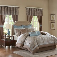 Brystol 24-Piece Room-in-a-Bag Luxury Bedroom Complete Set California King