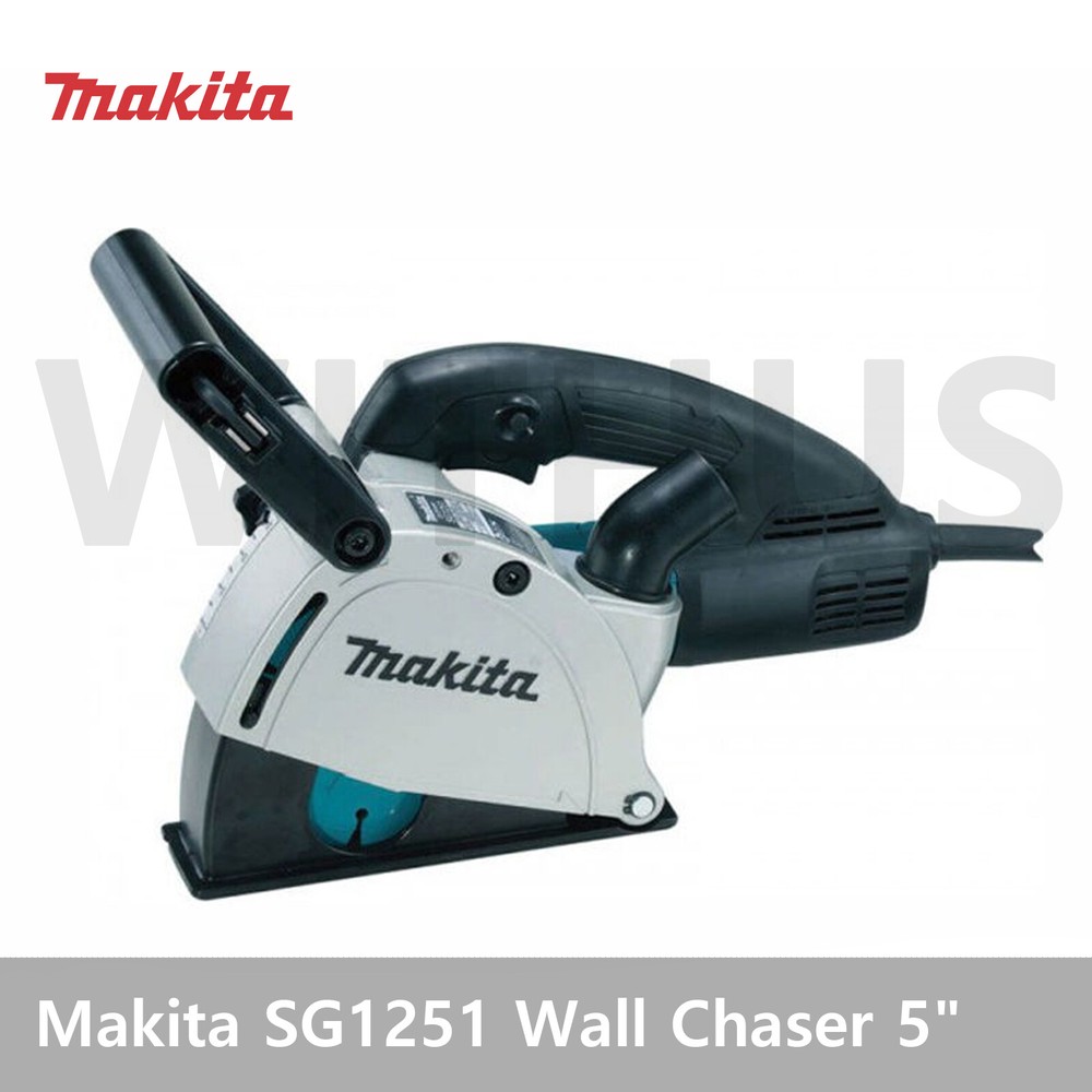Makita SG1251 Wall Chaser 5″ 125mm 1400W 19lb 10000Rpm 5.0M Corded 220~240V