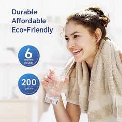 Whirlpool EDR1RXD1 Refrigerator Water Filter 1 | OEM Certified | 3-Pack Genuine