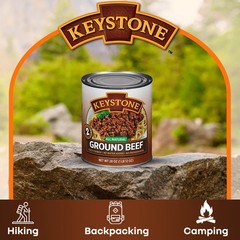 Keystone All Natural Ground Beef, 28 oz Can