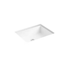 Verticyl 19.75 In. Undermount Rectangular Bathroom Sink with Overflow Drain in W